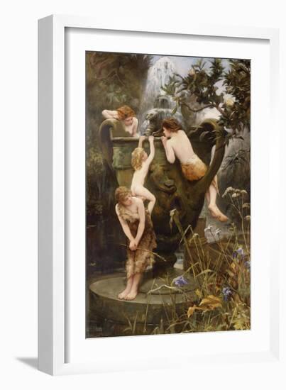 The Fountain of Youth-Charles Napier Kennedy-Framed Giclee Print