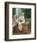 The Fountain, Villa Torlonia, Frascati, Italy, 1907-John Singer Sargent-Framed Art Print