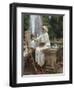 The Fountain, Villa Torlonia, Frascati, Italy, 1907-John Singer Sargent-Framed Giclee Print