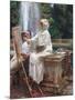 The Fountain, Villa Torlonia, Frascati, Italy by John Singer Sargent-John Singer Sargent-Mounted Giclee Print