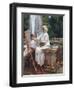 The Fountain, Villa Torlonia, Frascati, Italy by John Singer Sargent-John Singer Sargent-Framed Giclee Print