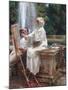 The Fountain, Villa Torlonia, Frascati, Italy by John Singer Sargent-John Singer Sargent-Mounted Giclee Print