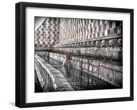 The Fountain with the 99 Spouts-Andrea Costantini-Framed Photographic Print