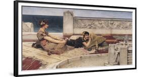 The Fountain-Sir Lawrence Alma-Tadema-Framed Giclee Print