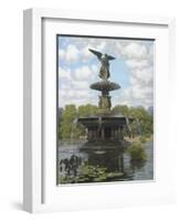 The Fountain-John Zaccheo-Framed Giclee Print