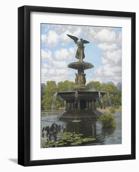 The Fountain-John Zaccheo-Framed Giclee Print