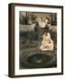 The Fountain-Clarence Henry White-Framed Giclee Print