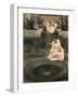 The Fountain-Clarence Henry White-Framed Giclee Print