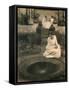 The Fountain-Clarence Henry White-Framed Stretched Canvas