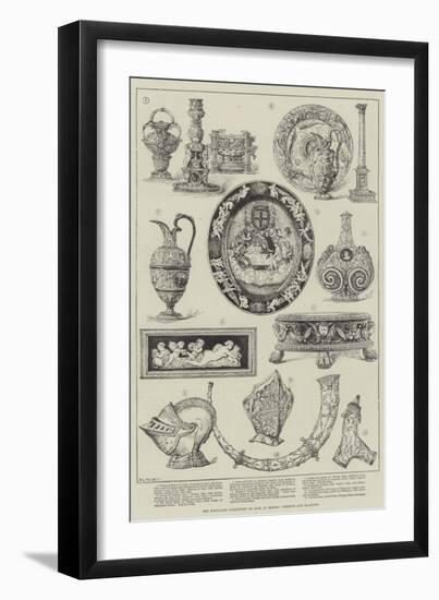 The Fountaine Collection on Sale at Messers Christie and Manson'S-null-Framed Giclee Print