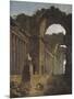 The Fountains, 1787-88-Hubert Robert-Mounted Giclee Print