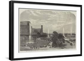 The Fountains at the Crystal Palace, Sydenham-null-Framed Giclee Print