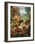 The Four Ages of Life Frescos, the Silver Age-Pietro da Cortona-Framed Giclee Print