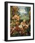 The Four Ages of Life Frescos, the Silver Age-Pietro da Cortona-Framed Giclee Print