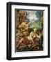 The Four Ages of Life Frescos, the Silver Age-Pietro da Cortona-Framed Giclee Print