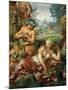 The Four Ages of Life Frescos, the Silver Age-Pietro da Cortona-Mounted Giclee Print