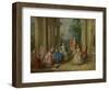 The Four Ages of Man: Childhood, Ca 1735-Nicolas Lancret-Framed Giclee Print