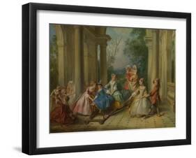 The Four Ages of Man: Childhood, Ca 1735-Nicolas Lancret-Framed Giclee Print