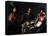 The Four Ages of Man, circa 1626-7-Valentin de Boulogne-Stretched Canvas