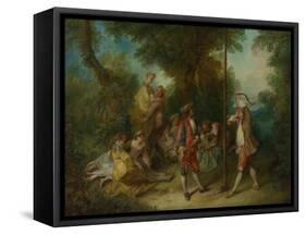 The Four Ages of Man: Maturity, Ca 1735-Nicolas Lancret-Framed Stretched Canvas