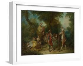 The Four Ages of Man: Maturity, Ca 1735-Nicolas Lancret-Framed Giclee Print