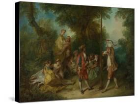 The Four Ages of Man: Maturity, Ca 1735-Nicolas Lancret-Stretched Canvas