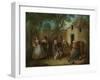 The Four Ages of Man: Old Age, Ca 1735-Nicolas Lancret-Framed Giclee Print