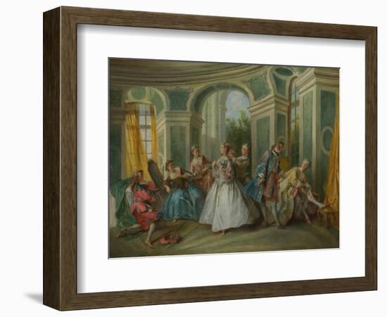 The Four Ages of Man: Youth, Ca 1735-Nicolas Lancret-Framed Giclee Print