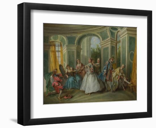 The Four Ages of Man: Youth, Ca 1735-Nicolas Lancret-Framed Giclee Print