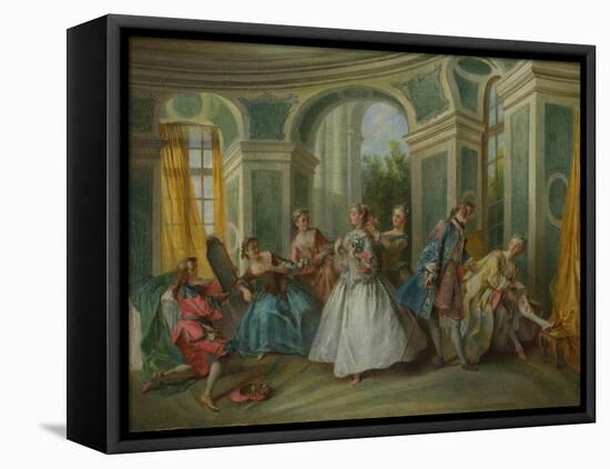 The Four Ages of Man: Youth, Ca 1735-Nicolas Lancret-Framed Stretched Canvas