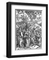 The Four Angels Holding the Winds, 1498-Albrecht Durer-Framed Giclee Print