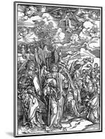 The Four Angels Holding the Winds, 1498-Albrecht Durer-Mounted Giclee Print