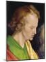 The Four Apostles, Detail from the Left Panel: Head of St. John the Evangelist-Albrecht Dürer-Mounted Giclee Print