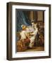 The Four Arts - Music-Carle van Loo-Framed Giclee Print