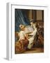 The Four Arts - Music-Carle van Loo-Framed Giclee Print