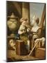 The Four Arts - Sculpture-Carle van Loo-Mounted Giclee Print