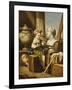 The Four Arts - Sculpture-Carle van Loo-Framed Giclee Print