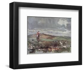 The Four Burrow-Lionel Edwards-Framed Premium Giclee Print