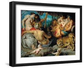 The Four Continents, c.1620-Peter Paul Rubens-Framed Premium Giclee Print