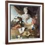 The Four Continents: Europe, 1722-Jean-Baptiste Oudry-Framed Giclee Print