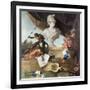 The Four Continents: Europe, 1722-Jean-Baptiste Oudry-Framed Giclee Print