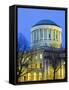 The Four Courts at Dusk, Dublin, Ireland-Jean Brooks-Framed Stretched Canvas