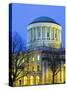 The Four Courts at Dusk, Dublin, Ireland-Jean Brooks-Stretched Canvas