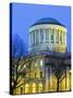 The Four Courts at Dusk, Dublin, Ireland-Jean Brooks-Stretched Canvas