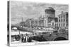 The Four Courts, Dublin, 19th Century-null-Stretched Canvas