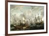 The Four Day's Battle, 1-4 June 1666-Abraham Storck-Framed Giclee Print