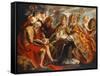 The Four Doctors of the Church-Jacob Jordaens-Framed Stretched Canvas