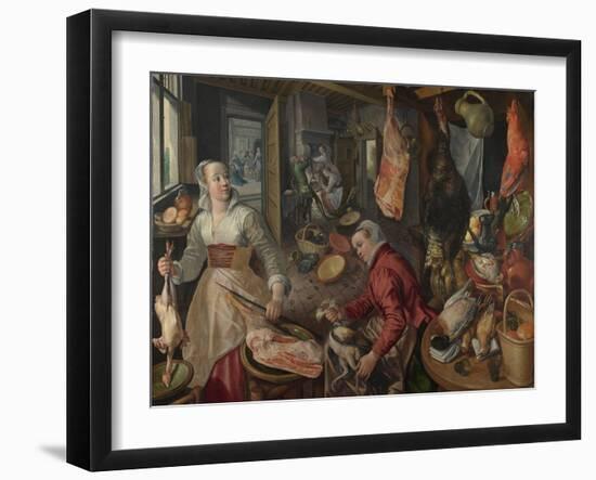 The Four Elements: Fire, 1569-Joachim Beuckelaer-Framed Giclee Print