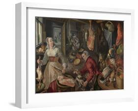 The Four Elements: Fire, 1569-Joachim Beuckelaer-Framed Giclee Print