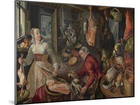 The Four Elements: Fire, 1569-Joachim Beuckelaer-Mounted Giclee Print